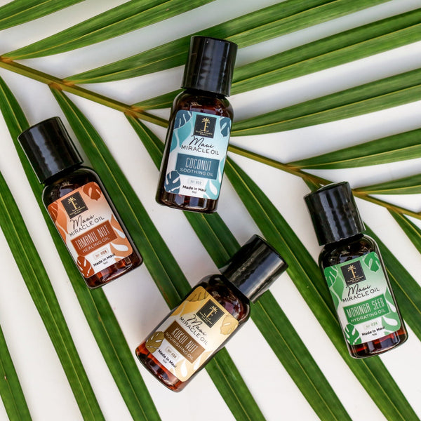 Maui Miracle Oil 4 Pack Collection – Island Essence