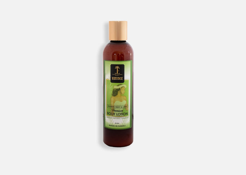 Vintage Premium Lotion Eco Refill Lotion Island-Essence-Cosmetics 64oz. Passionfruit & Lime 