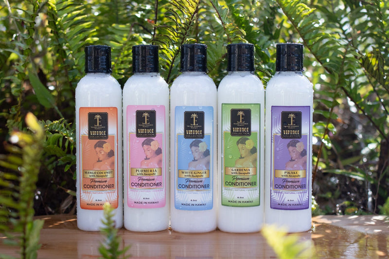Conditioner with Awapuhi in 5 Tropical Varieties Conditioner Island-Essence-Cosmetics 