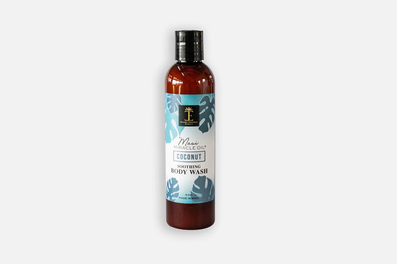 Maui Miracle Body Wash--4 Varieties Body Wash Island-Essence-Cosmetics Coconut Soothing 
