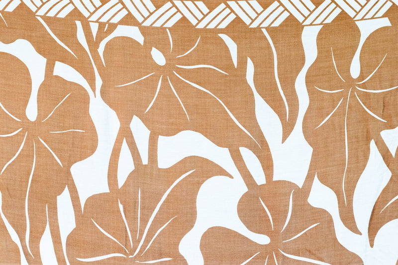 Sarong--5 Varieties LIfestyle Island-Essence-Cosmetics Cream Taro Leaf 