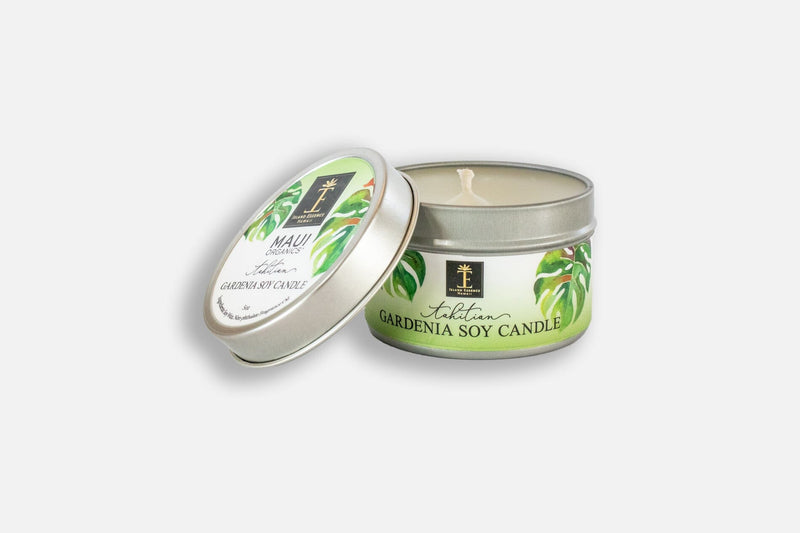 Soy Travel Candle--5 Tropical Scents candle Island-Essence-Cosmetics Tahitian Gardenia 
