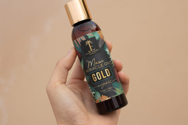 Maui Miracle Oil Gold Organic Hawaiian Healing