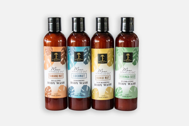 Maui Miracle Body Wash--4 Varieties Body Wash Island-Essence-Cosmetics 