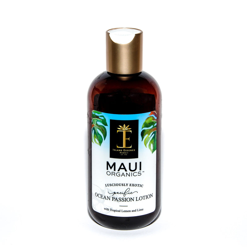 Maui Organics Lauhala Gift Basket 7 Varieties Bundle Island-Essence-Cosmetics Pacific Ocean Passion 