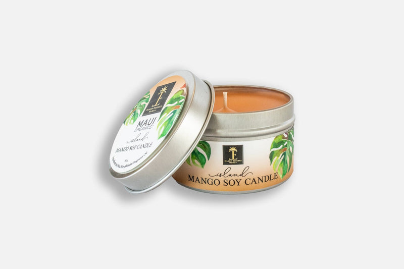 Soy Travel Candle--5 Tropical Scents candle Island-Essence-Cosmetics Island Mango 
