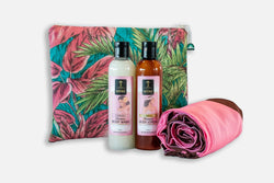 Vintage Plumeria & Sarong Oneloa Gift Bag Bundle Island-Essence-Cosmetics 