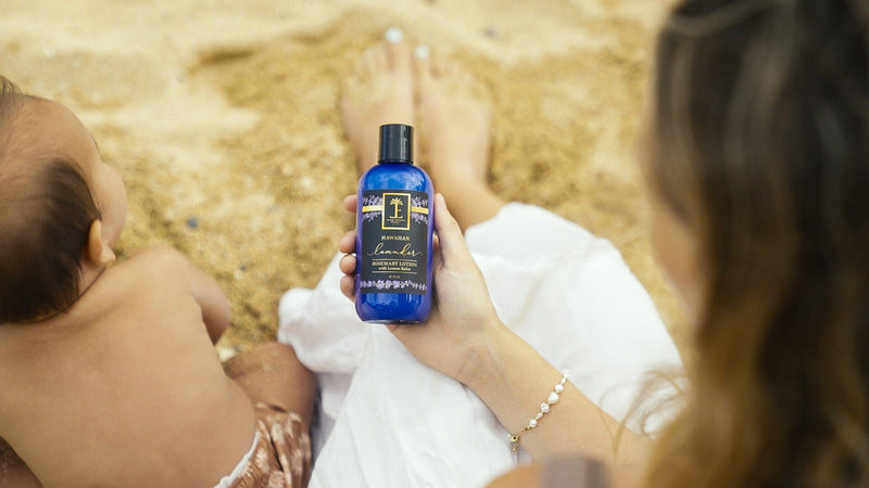 Hawaiian Lavender Rosemary Lotion with Lemon Balm-Natural Repellant Lotion Island-Essence-Cosmetics 