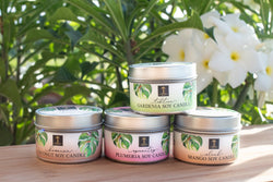Soy Travel Candle--5 Tropical Scents candle Island-Essence-Cosmetics 