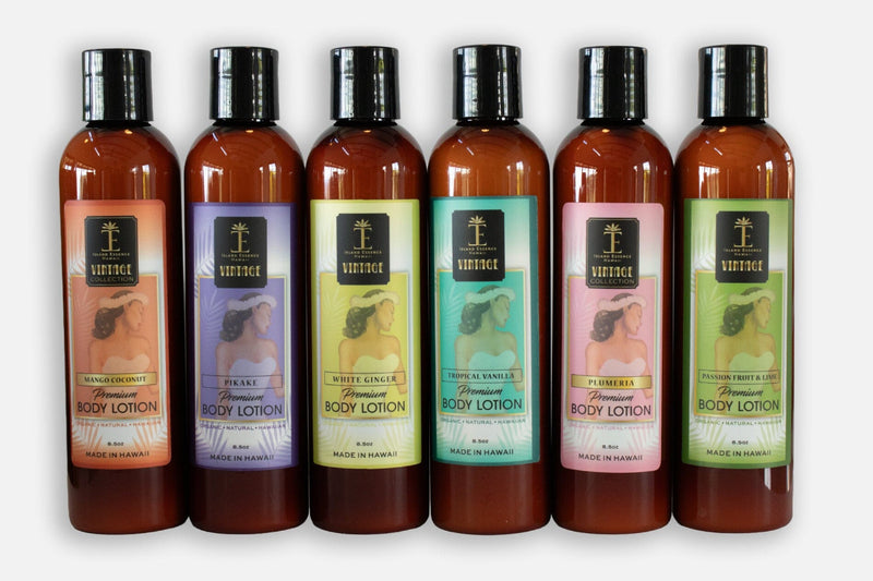 Vintage Body Lotion--8 Varieties Lotion Island-Essence-Cosmetics 