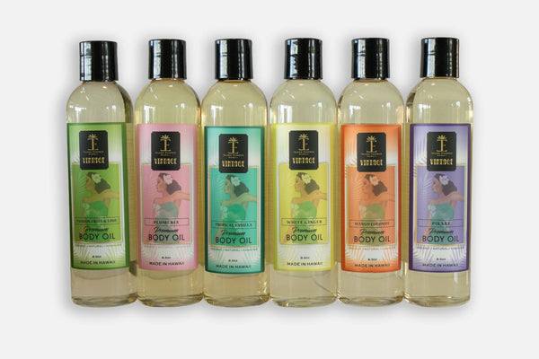 Vintage Body Oil--8 Varieties Island-Essence-Cosmetics 