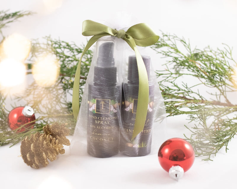Hawaiian Coconut Hand Spray & Lotion Duo Bundle Island-Essence-Cosmetics 
