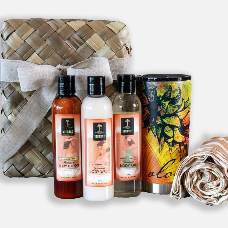 Mango Deluxe Sarong Basket Island Essence 