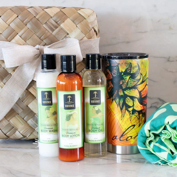 Passionfruit Deluxe Sarong Basket Island Essence 