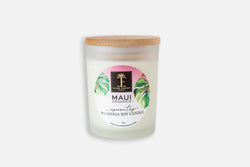 Maui Organics Soy Candles--3 Varieties candle Island Essence Upcountry Plumeria 