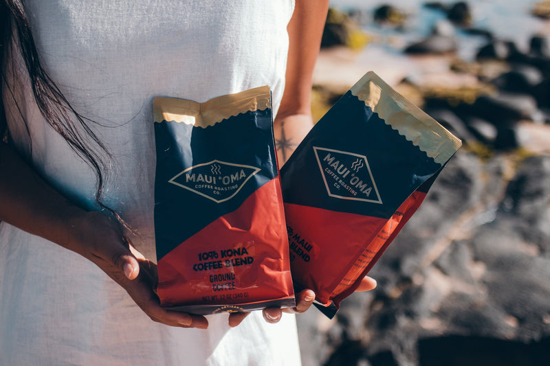 Kona Coffee Artisan Blend Coffee Island Essence 