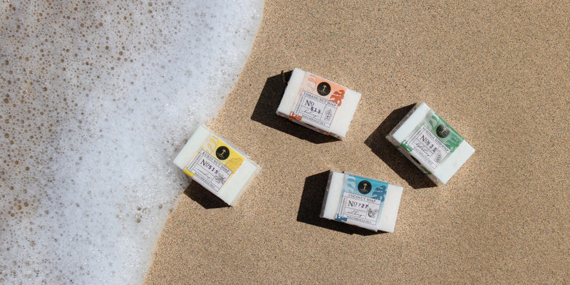 Sisal Soap Saver and Maui Miracle Handcrafted Soap Bundle Island Essence Moringa Seed Hydrating 
