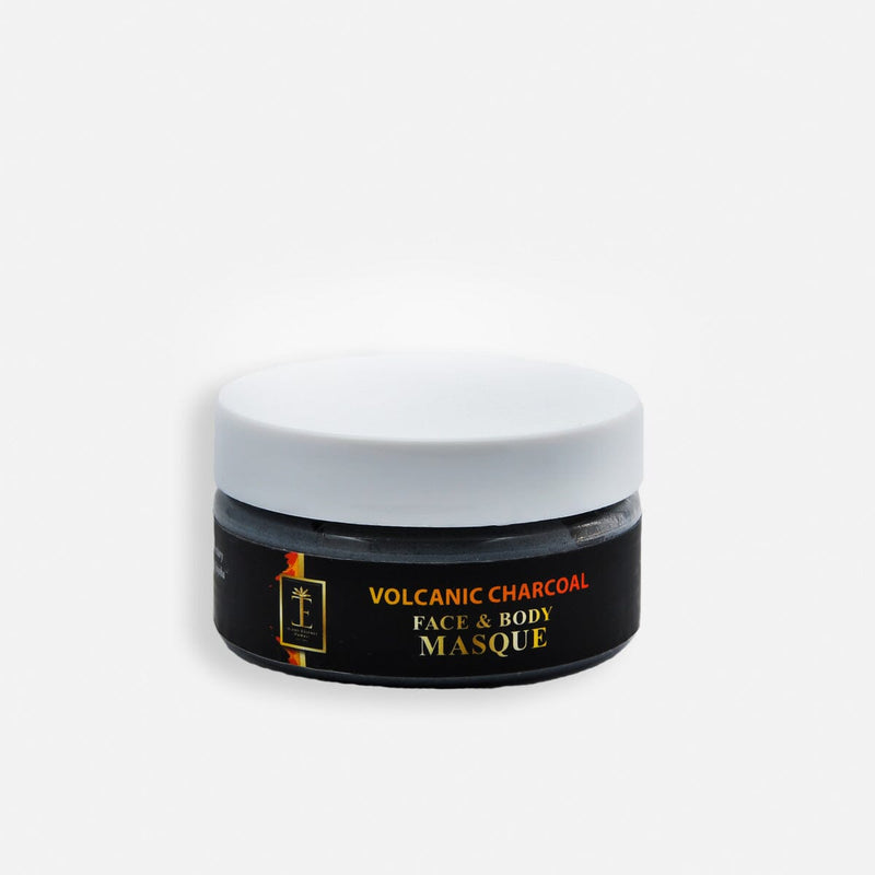 Volcanic Charcoal Face & Body Masque Masque Island-Essence-Cosmetics 