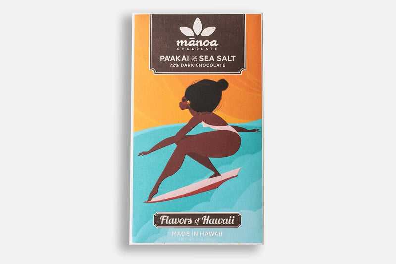 Chocolate & Sea Salt Pa'Akai Handcrafted Bar Island Essence 