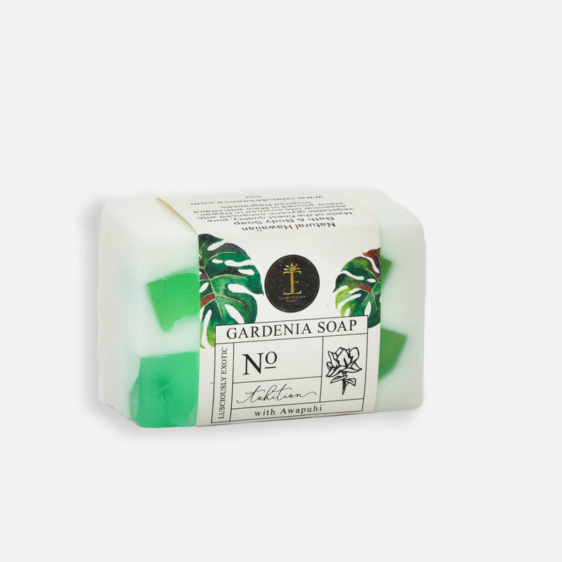 Confetti Soap & Pineapple Dish Set Soap Island Essence Gardenia 