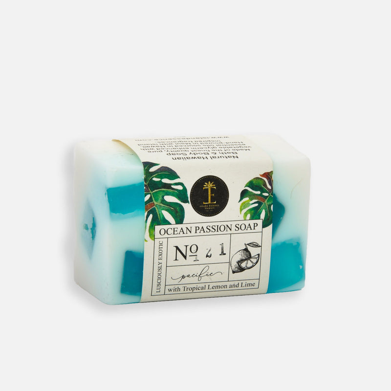 Confetti Soap & Pineapple Dish Set Soap Island Essence Pacific Ocean Passion 
