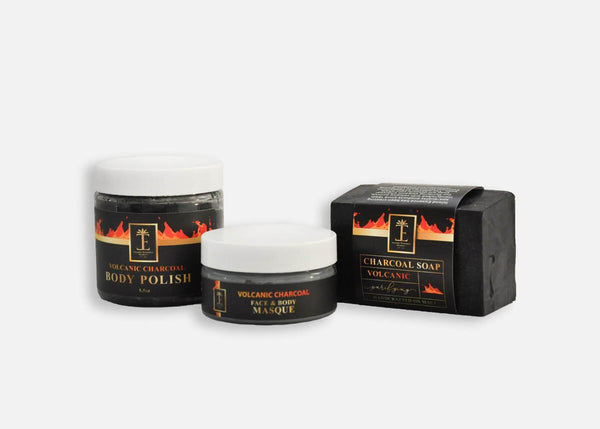 Volcanic Charcoal Collection Bundle Island-Essence-Cosmetics 