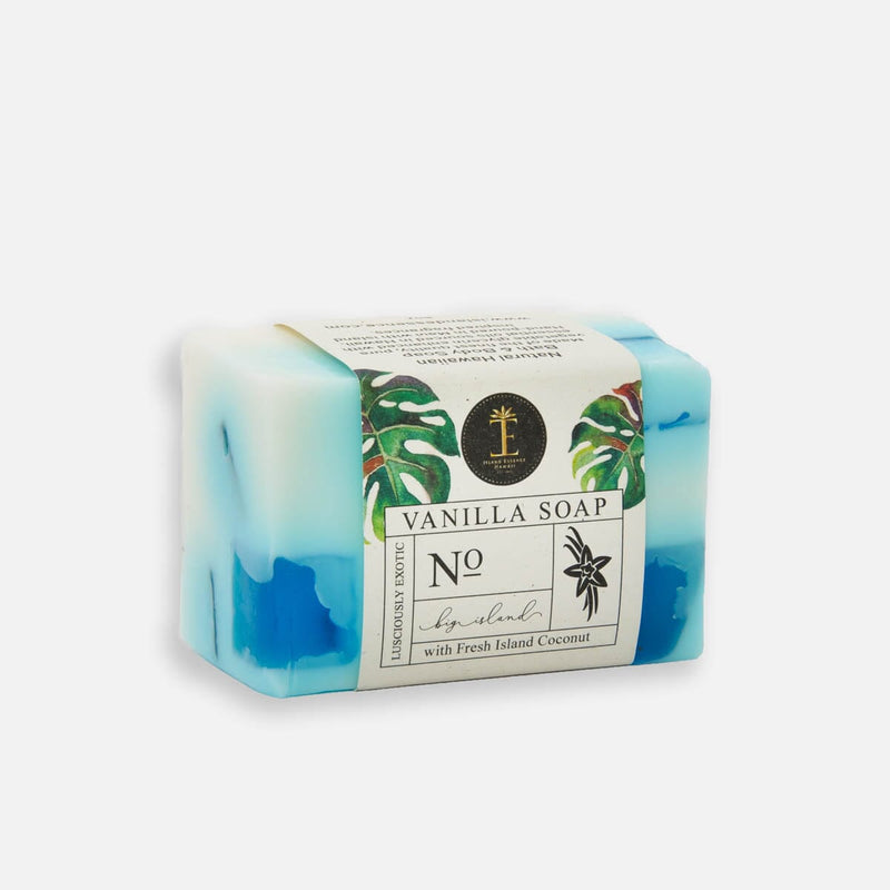 Sisal Soap Saver and Maui Organics Confetti Soap Bundle Island Essence Big Island Vanilla 