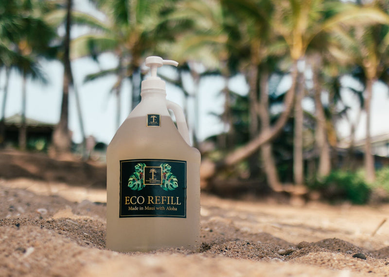 Maui Miracle Oil Coconut Soothing Oil Eco Refill - 64 oz. Oil Island-Essence-Cosmetics 