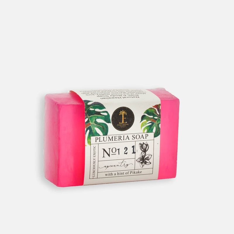 Maui Organics Glycerine Soap Soap bar Island-Essence-Cosmetics Upcountry Plumeria 