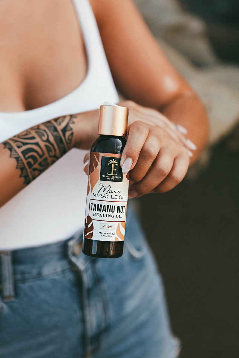Tamanu Nut Healing Oil & Soap Duo Bundle Island-Essence-Cosmetics 