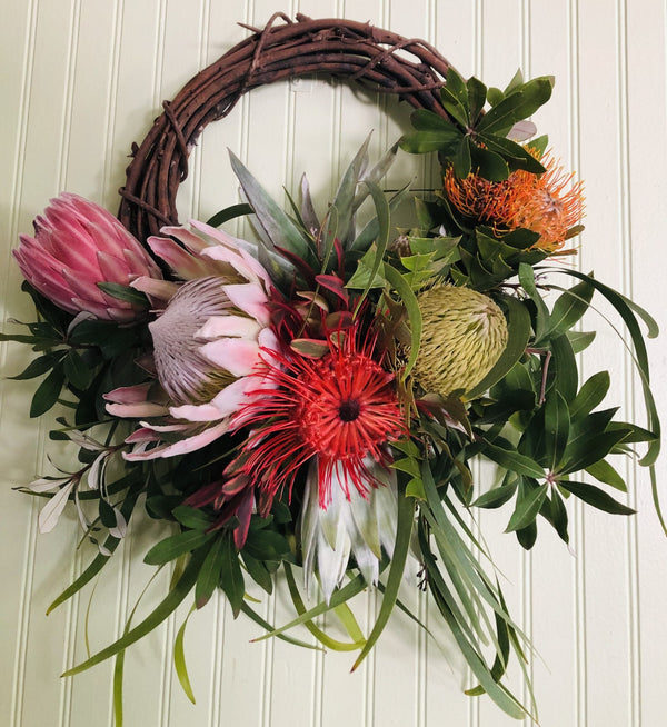 Hale Aloha Wreath--Welcome Home with Maui's Finest Flowers Flowers Island-Essence-Cosmetics 