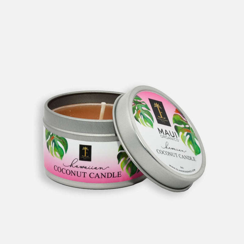 Hawaiian Coconut Body Butter & Candle Oneloa Collection Bundle Island Essence 