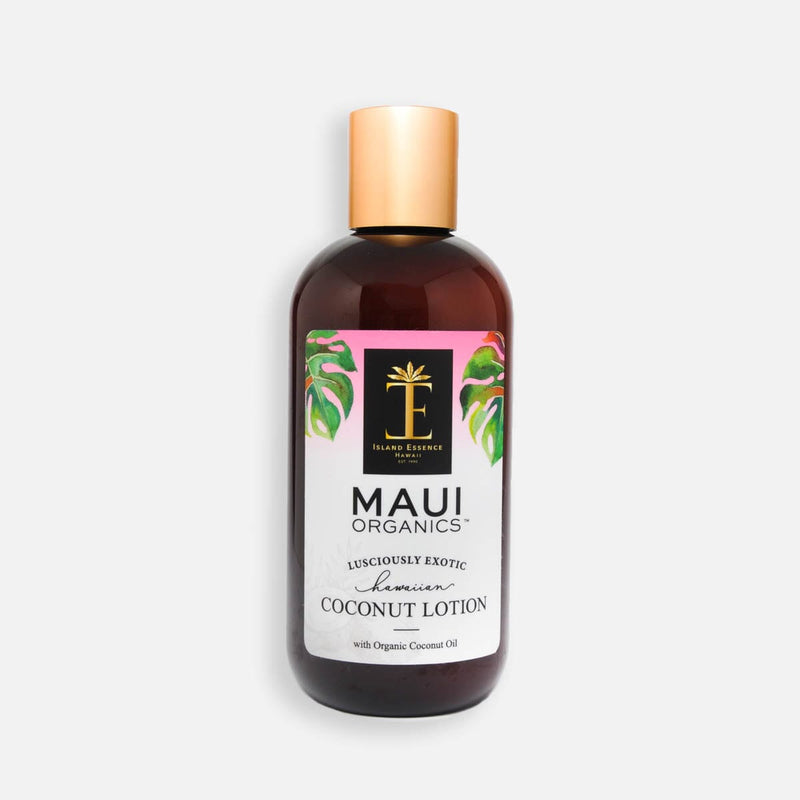 Maui Organics Lotion Eco Refill--8 Tropical Fragrances Lotion Island-Essence-Cosmetics 64oz. Hawaiian Coconut 