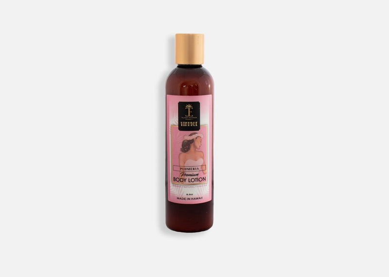 Vintage Premium Body Lotion Lotion Island-Essence-Cosmetics Plumeria 