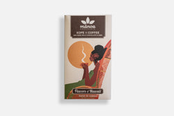 Chocolate with Kona Coffee & Cacao Nibs Handcrafted Bar--Kope Coffee Island Essence 