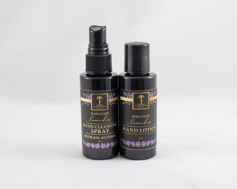 Hawaiian Lavender Hand Spray & Lotion Duo Bundle Island-Essence-Cosmetics 