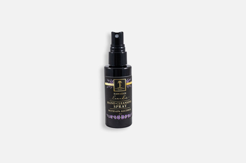 Hawaiian Lavender Hand Cleansing Spray with 63% Alcohol Hand Spray Island-Essence-Cosmetics 
