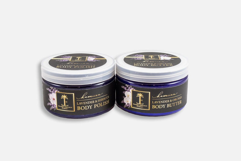 Hawaiian Lavender Body Butter & Polish Duo Bundle Island-Essence-Cosmetics 