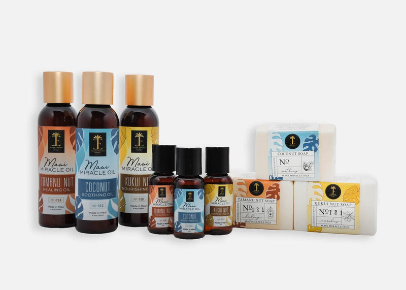 Kukui Nut Nourishing Oil & Soap Duo Island-Essence-Cosmetics 