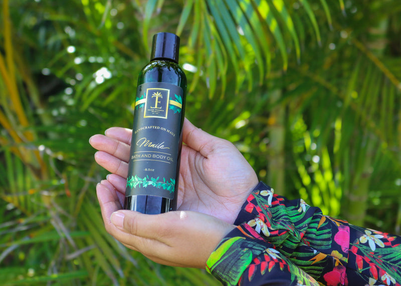 Maile Rainforest Green Tropical Leaf Oneloa Gift Collection Oil Island-Essence-Cosmetics 