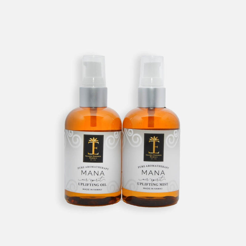 Men's Hawaiian Aromatherapy Oil & Mist Blue Vintage Bag Bundle Island-Essence-Cosmetics 