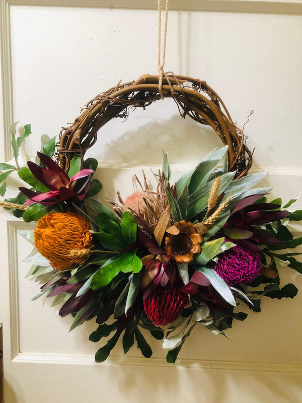Rainbow Wreath--Maui's Finest Flowers Flowers Island-Essence-Cosmetics 