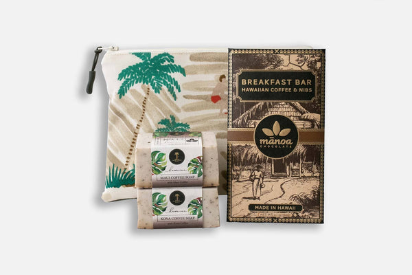 Men's Coffee & Artisan Chocolate Vintage Surf Collection Bundle Island-Essence-Cosmetics 