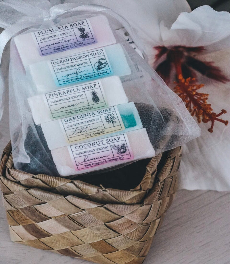Maui Organics Mini Confetti Soap Collection Bundle Island-Essence-Cosmetics 