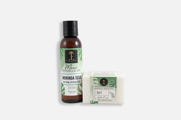 Moringa Seed Hydrating Oil & Soap Duo Island-Essence-Cosmetics 