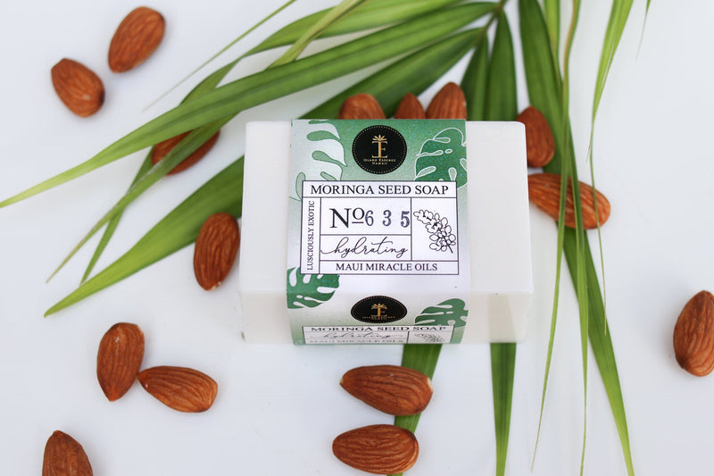 Maui Miracle Oil Soaps Island-Essence-Cosmetics Moringa Seed 