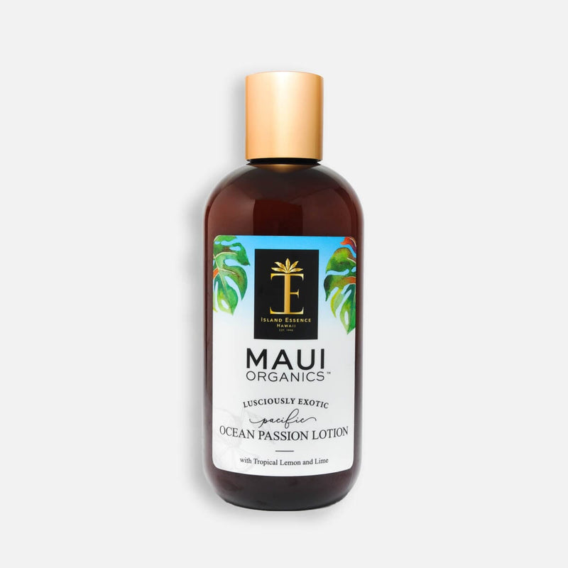 Maui Organics Lotion Eco Refill--8 Tropical Fragrances Lotion Island-Essence-Cosmetics 128oz. Pacific Ocean Passion 