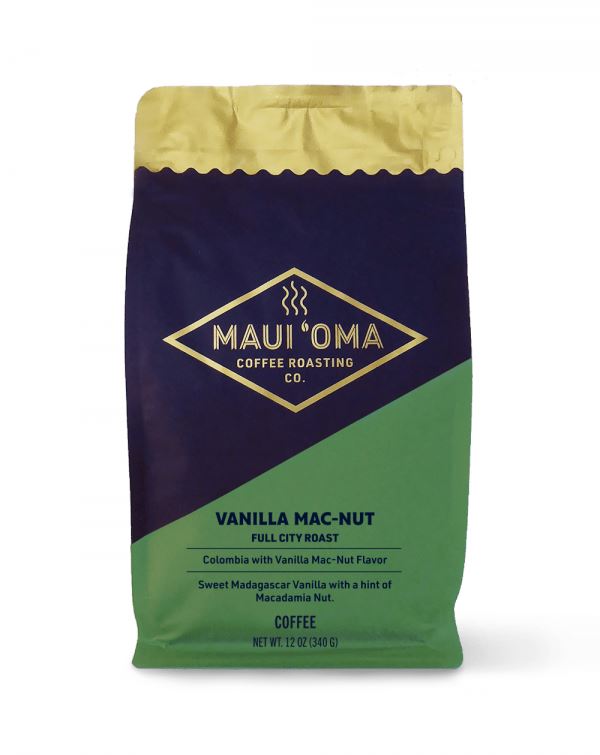 Vanilla Mac Nut Artisan Blend Coffee Island Essence 