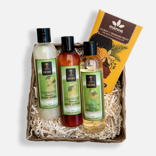 Vintage Passionfruit Retreat Basket Island Essence 