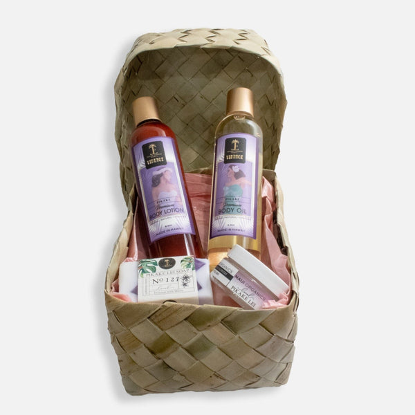 Pikake Vintage Premium Gift Basket Special Collection Island-Essence-Cosmetics 